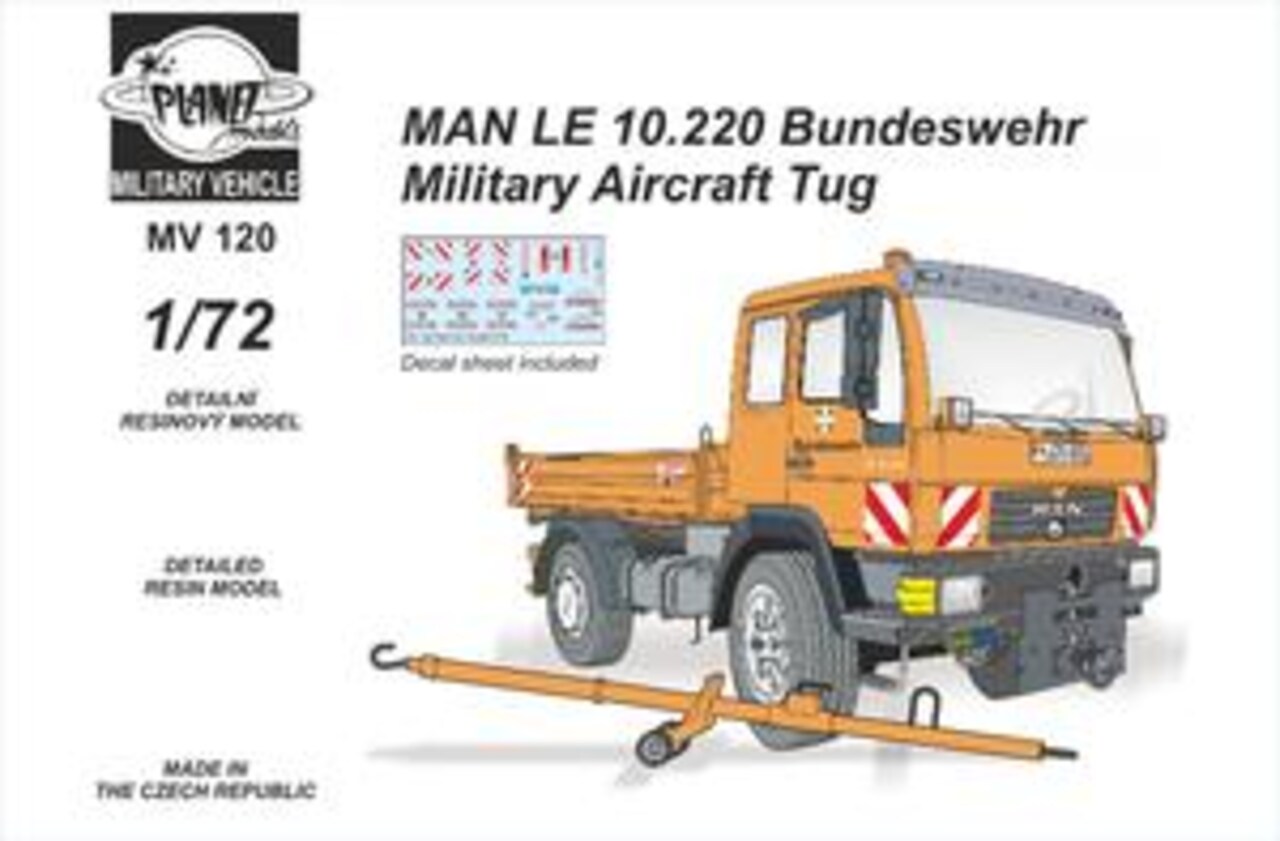 CMK 1/72 MAN LE 10.220 Bundeswehr Military Aircraft Tug – All Resin Kit 1/72